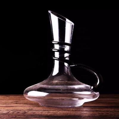 China Best Selling Eco-Friendly Crystal Luxury Decanter For Wine Handmade for sale