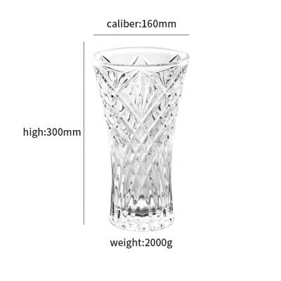 China 2020 hot sale eco-friendly cylinder tall glass vases for wedding centerpieces for sale