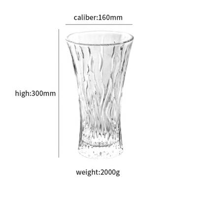 China Best Selling Eco-Friendly Nordic Tall Wedding Flower Cheap Decoration Glass Vase for sale