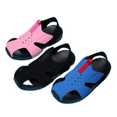 China Deodorization Children's Main Baotou Sandals Airplane Beach Big Shoes 2022 Size 22-33 Sale Style for sale