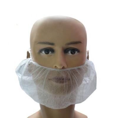 China Eco - Friendly Manufacturer Direct Sales Disposable Nonwoven Beard Cover / Beard Net for sale