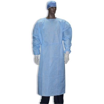 China Clinic Dental Disposable Uniform Surgical Gown , Hospital Clothes AAMI Level 4 Medical Gown for sale