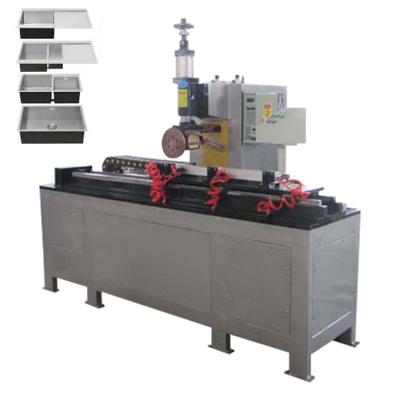 中国 Continuous Weld Resistance Sink Seam Welder Machine For Automatic Sink Seam Welders 販売のため