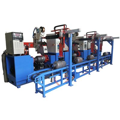 Chine Building Material Shops High Precision Circular Stainless Steel Tank Seam Welding Machine For Lpg Tank Welding Machine Production Line Special Welders à vendre