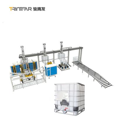 中国 IBC Ton Barrel Frame Welding Automatic Production Line IBC Ton Barrel Frame Welding Automatic Customized Design Automatic Production Line 販売のため