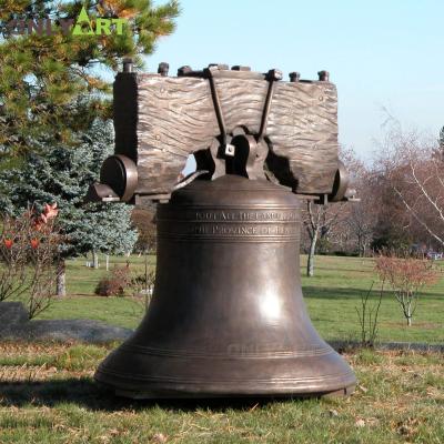 China Large Europe Church Door Metal Copper Bronze Brass Liberty Bell For Sale for sale