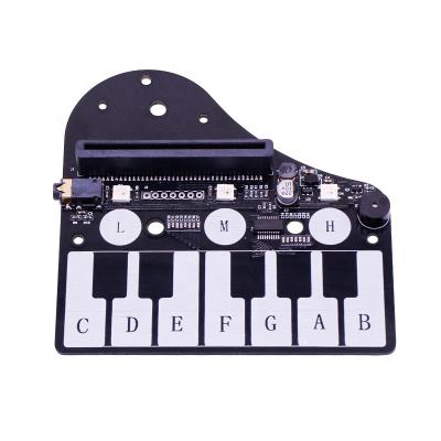 China 3pcs Expansion Board with Unique Piano Form Blocks Compatible for BBC Microbit V1.5 and V2 for sale