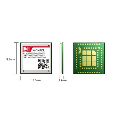 China Wireless Module LCC LGA LTE-FDD GSM GPRS Simcom A7682e Pcie 1 EDGE Cat LTE Cat Compatible With SIM800C SIM868 Series Modules for sale