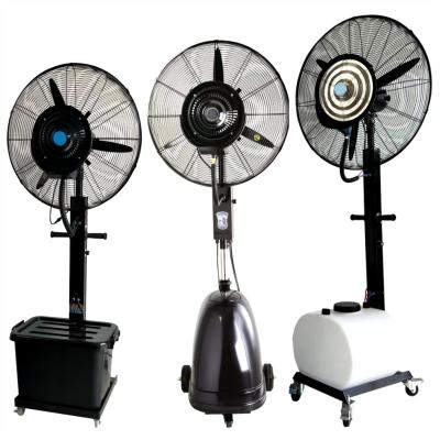 China Inch Air Cooling Fan Outdoor 26 30 Inch Copper Motor Mist Fans Water Jet Air Cooling Fans for sale