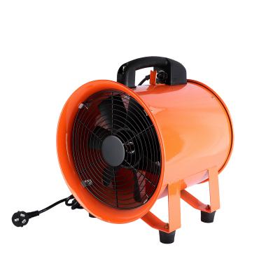 China Hotel 8 Inch 220V Portable Axial Fan Industrial Strong Portable Exhaust Fan Mobile Fan for sale