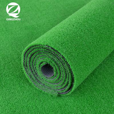 China Short Size 12mm Mini Golf Artificial Grass Short Curly Pile Curly Grass S001 for sale