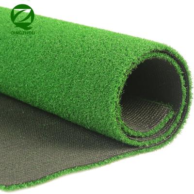 China Mini Golf Green Artificial Grass indoor and outdoor pp sports grass curly short S001 12mm for sale