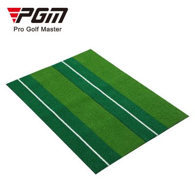 China Durable PGM Size Diy Golf Custom Indoor Practice Simulator Artificial Grass Swing Hitting Mat for sale