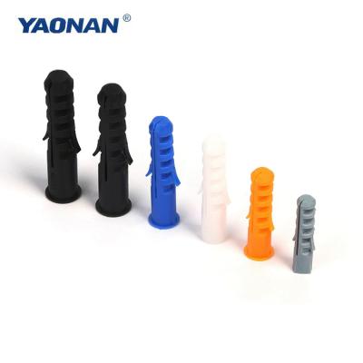 China Wall Sockets Expanding Screws Wall Anchor Concrete Nail Fixed Expanding Plastic Wall Sockets for sale