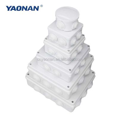 China Waterproof IP68 Custom Plastic Connection Box Small Plastic Enclosure ABS Junction Boxes / Waterproof Electrical Plastic Box for sale