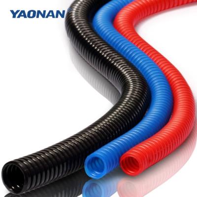 China Automobile Manufacturing Flexible Plastic Corrugated Electrical Conduit Pipes / Large Diameter Corrugated Drainage Pipe / 2