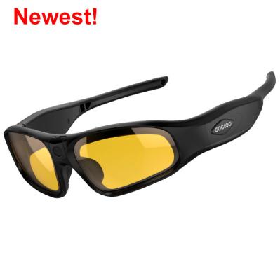 China 1080p Wearable Sunglasses, Gogloo E9 mini camera glass flip camera wifi camcorders for sports for sale