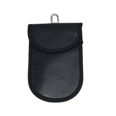 China Durable Wholesale Custom Faraday Cage Keyless RFID FOB Pouch Blocking Key Bag Car Signal Blocker Case for sale