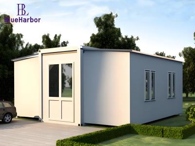 China Expandable Prefabricated Container House Movable Outdoor Camping House 40ft for sale