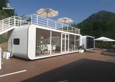 China Two Floors Capsule Cabin House Extended Combined For Offices Shops Apartment for sale