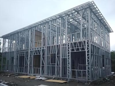 China AS/AZ/EU/USA Standard Light Gauge Steel House / Prefab Fully Equipped Metal House for sale