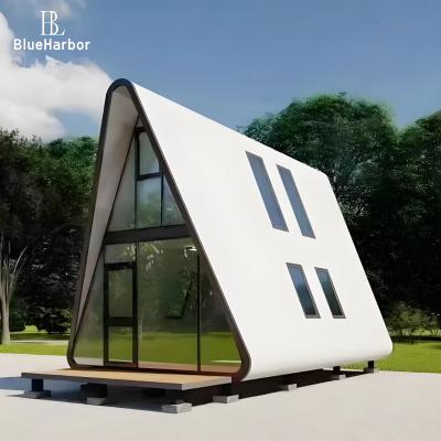 China Prefab A Frame Steel Structure Triangle House for sale