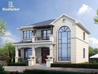 China Fireproof Prefab Steel House Luxury Light Steel Modular Villa for sale