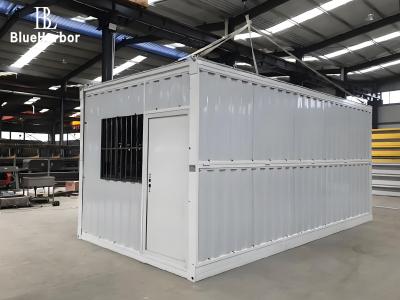 China Prefabricated Steel Folding Container House Flat Pack Container House for sale