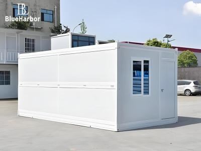 China Light Steel Prefabricated Foldable Container House 20ft 40ft for sale