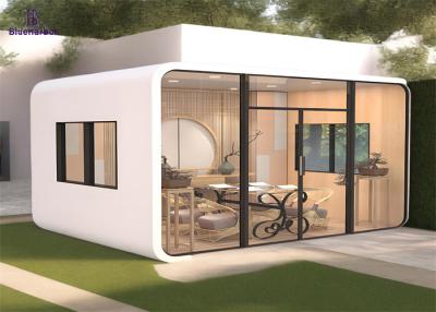 China Rounded Corners Privacy Prefab Studio In Artistic Style Light Steel Structure for sale