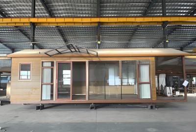 China Light Steel Structure Prefab Glamping House Easy To Install for sale