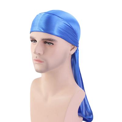 China 2021 Designer's Luxury Silky Durags Colorful Hot Selling Soft Pirate Hat Soft Seller for sale