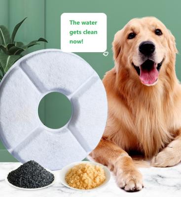 China Hot Selling Stocked Coconut Charcoal Ion Exchange Resin Water Filter Fountain Active Replacement For Dogs Cats for sale