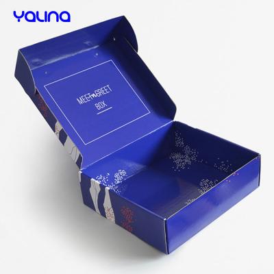 China Recycled Materials Color Custom Planes Box Express Box Small Batch Clothing Packaging Box Underwear for sale