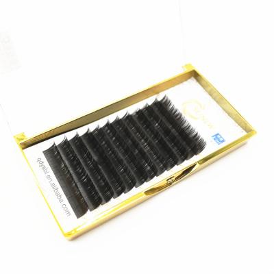 China Natural Long Customize Feather Easy Lash Wholesale Volume Eyelash Extension Fan Soft New OEM Private Label Custom Packaging for sale