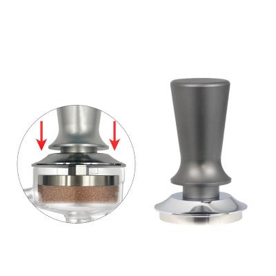 China Sustainable Coffee Tamper Barista tools calibrated steady pressure 51 mm 53 mm 58 mm press 304 stainless steel coffee tamper espresso for sale