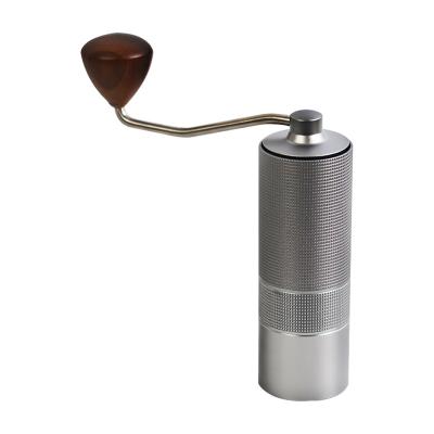 China Modern New Arrival 402 Stainless Steel Burrs Espresso Hand Grinder Manual Coffee Bean Grinder With Steel Dial for sale