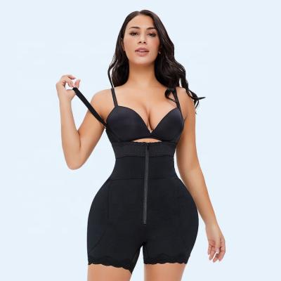 China Body Back Fat Thigh Control Thigh Enhancer Buckle Corsette Breathable Slim Women New Plus Size Shapewear for sale