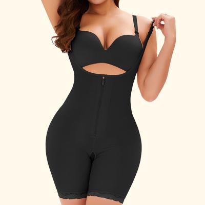 China 2021 High Quality New Arrivals Breathable Bodysuit Streps Women Belly And Butt Darker Skin Tones Plus Size Women Shapewear for sale