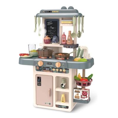 China Healthy Steam Simulation Kitchen Set with Light Healthy Steam Simulation, Kitchen Cooking Play Set, Cooking Play Set with Accessories for sale