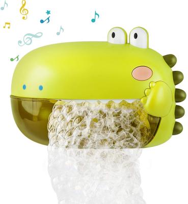 China Hot Selling Bath Toy Amazon Bubble Machine Bath Toy, Dinosaur Bubble Memories Maker with Music for Kids, Bubble Memories Maker for Kids for sale