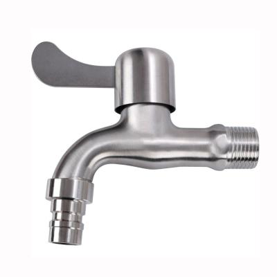 China Thermostatic faucets dipasang di dinding keluli 304 carat bibcock tahan besen taman keran paip air bilik mandi for sale