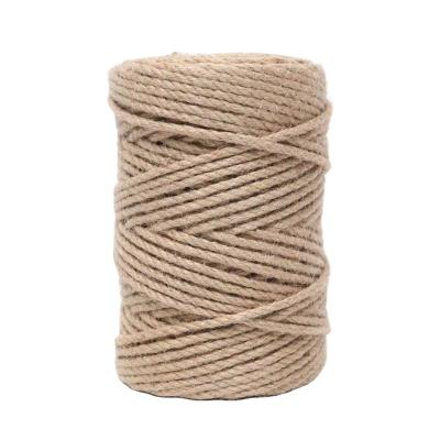 China 100% Natural Sisal Rope Eco-Friendly Bulk Bulk Eco-Friendly Twine Recyclable DIY Decoration Jute Manila Hemp Rope for sale