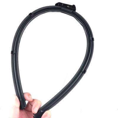 China Clear Durable High Quality Rubber Car Mute Wiper For BMW Wiper Boneless Support Customized for sale