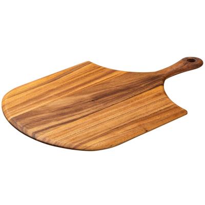 China Wholesale FSC Sustainable Acacia Plant Wooden Pizza Cutting Serving Handle for sale