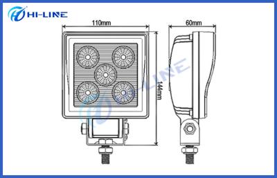 Cina il lavoro a 4.3 pollici del veicolo del punto 15w LED dell'inondazione 6000K si accende Fot trasporta il trattore su autocarro SUV 4WD fuori strada in vendita