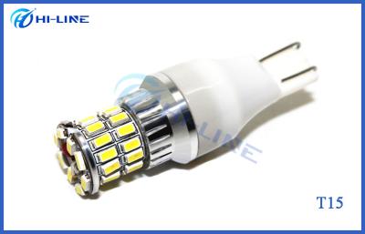 China do xénon reverso alternativo 12V 24V da ampola de sinal dos bulbos do diodo emissor de luz de 2pcs T15 36SMD 3014 C.C. branca à venda