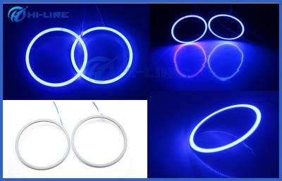 China Customized Blue COB LED Angel Eye Halo Ring Light 60mm - 140mm for Universal Car for sale