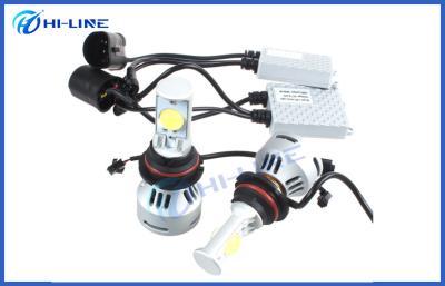 China Universal Car Auto 9007 6400LM 80W Cree LED HeadLight Bulbs Head lamp hi low Beam White Set for sale