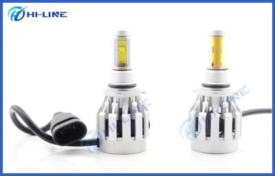 China High Power CREE LED Fog Lamp 4000LM/set LED Headlight Bulb 9006 HB4 2000lm 3000k Golden Lights for sale